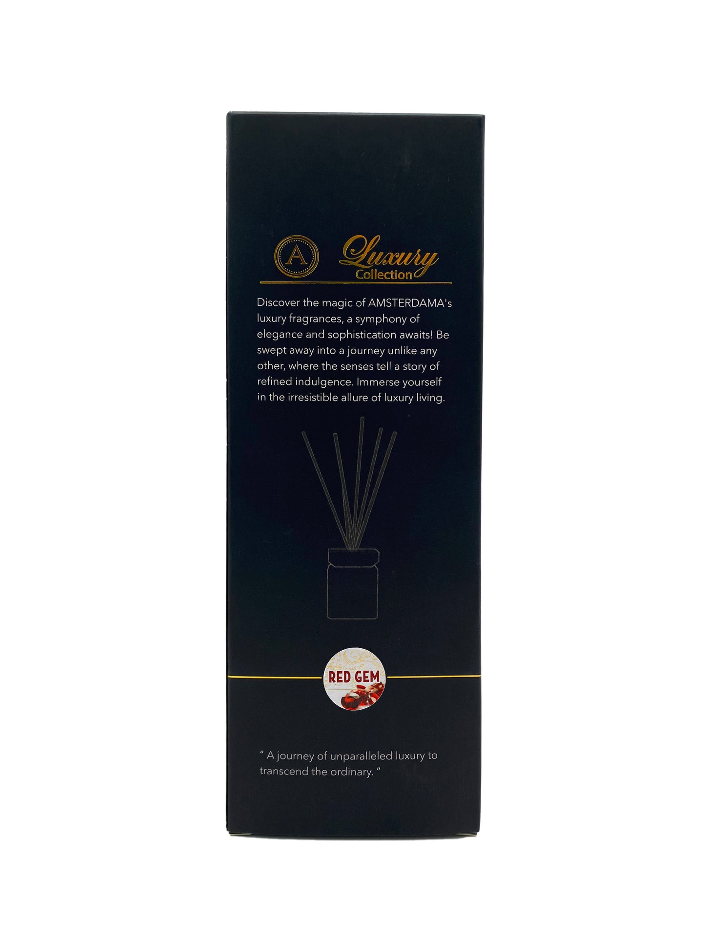 AMSTERDAMA Red Gem Reed Diffuser 3oz. - Amsterdama Luxury Collection